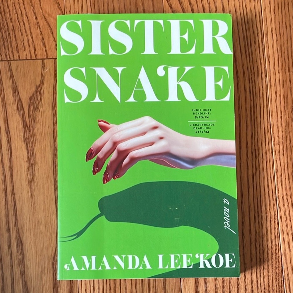 2/$15 ARC, Sister Snake by Amanda Lee Koe